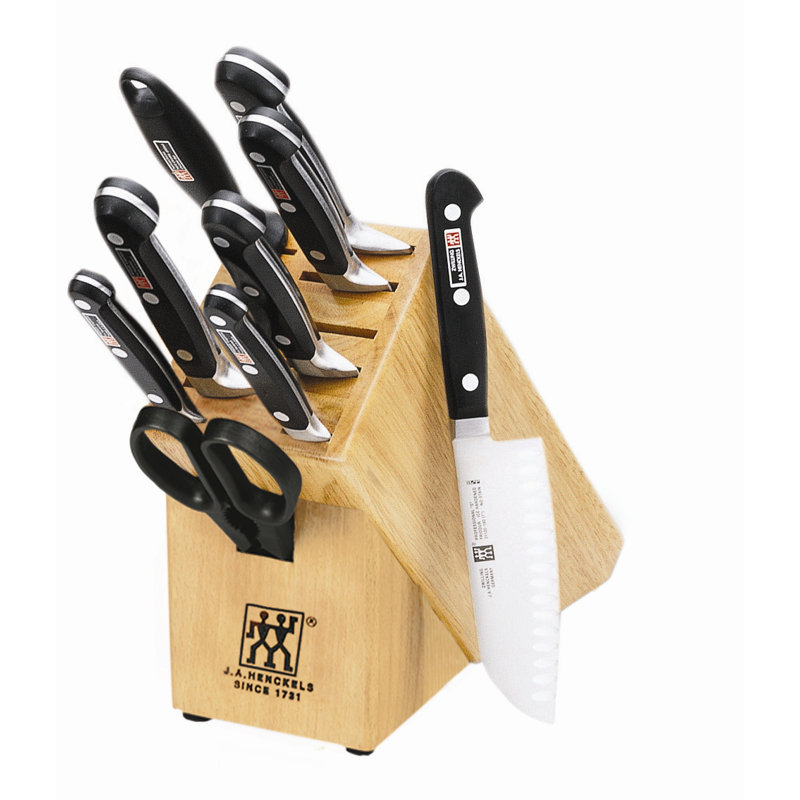 henckels dynamic knife block set